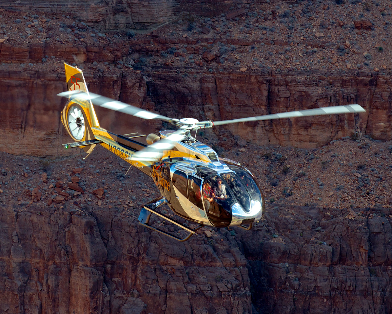 High & Mighty: VIP Grand Canyon Helicopter Picnic Tour