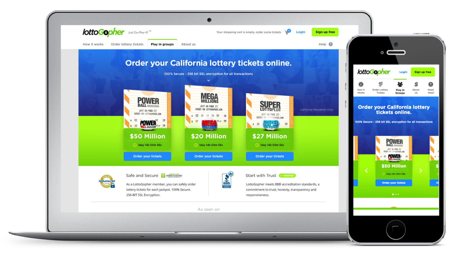 LottoGopher Sets ‘Site’ on Making Californians Millionaires
