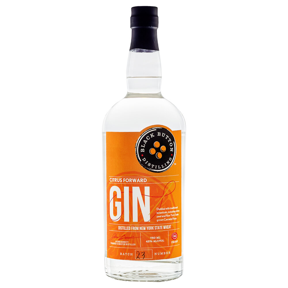 Citrus Forward Gin 1 credit Black Button Distilling 1