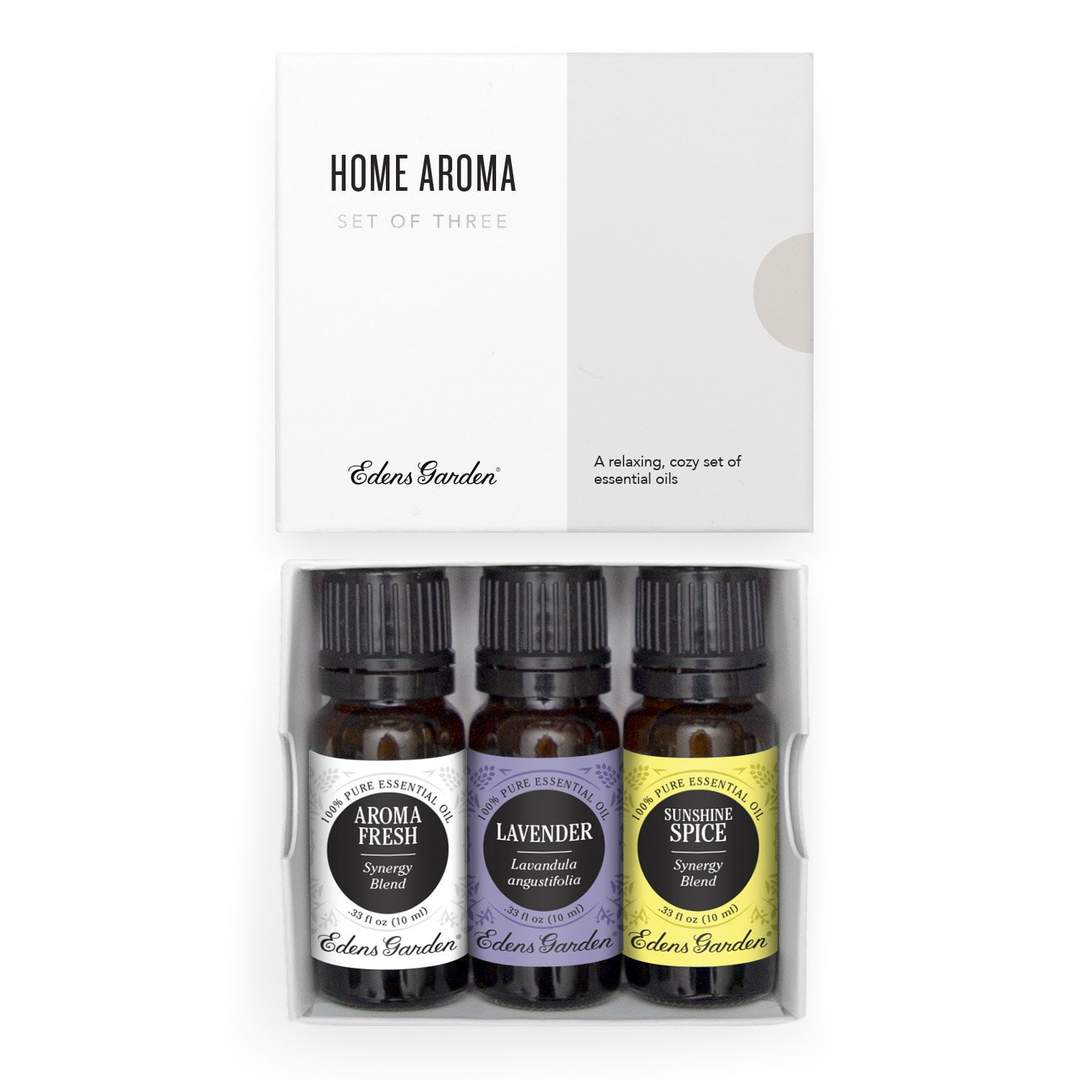 Home Aroma Essential Oil Set 1 credit Edens Garden