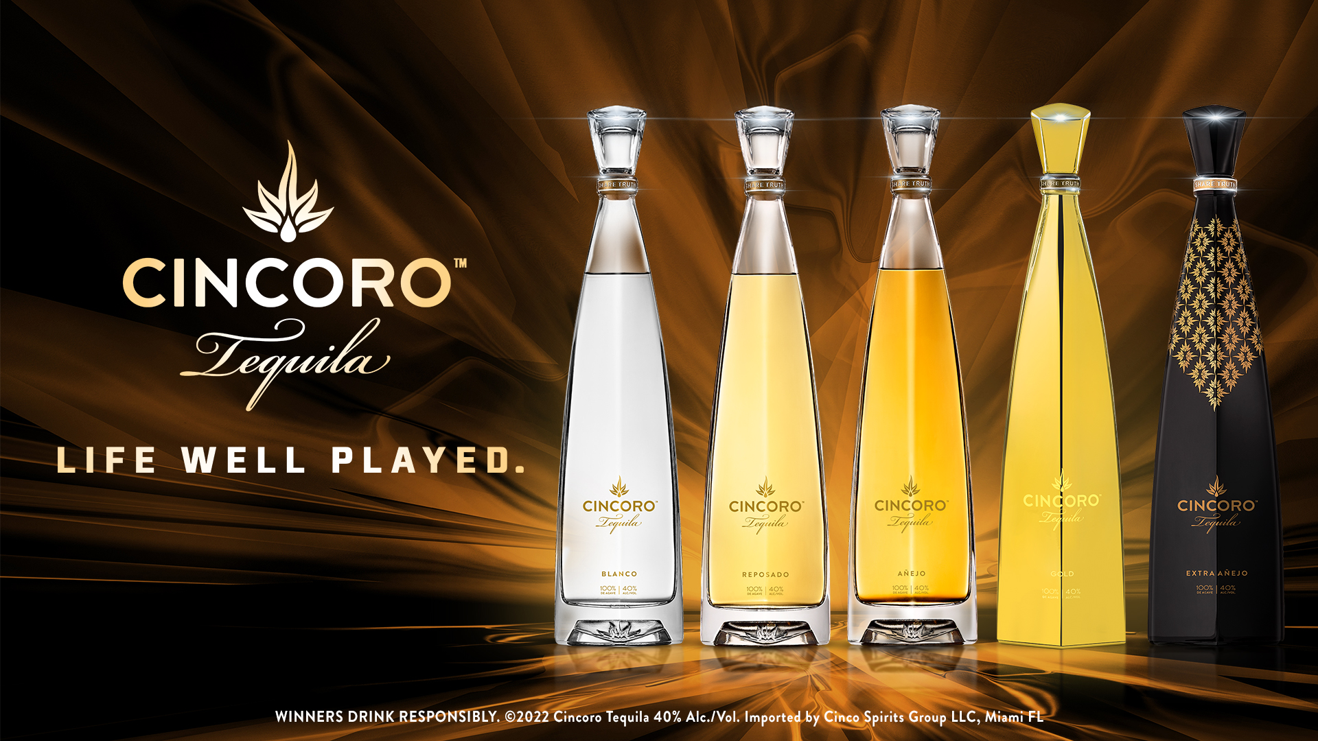 Premium Cincoro Tequila