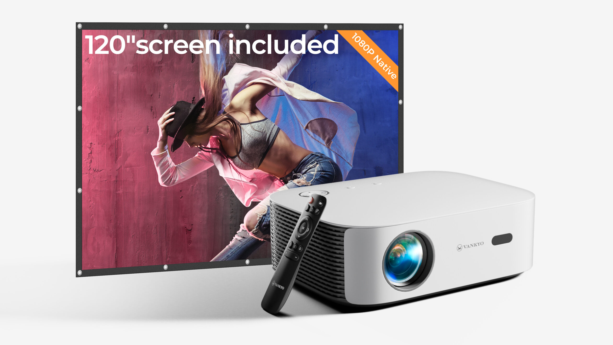 Give Vankyo’s Performance V700W HD Projector as a holiday gift