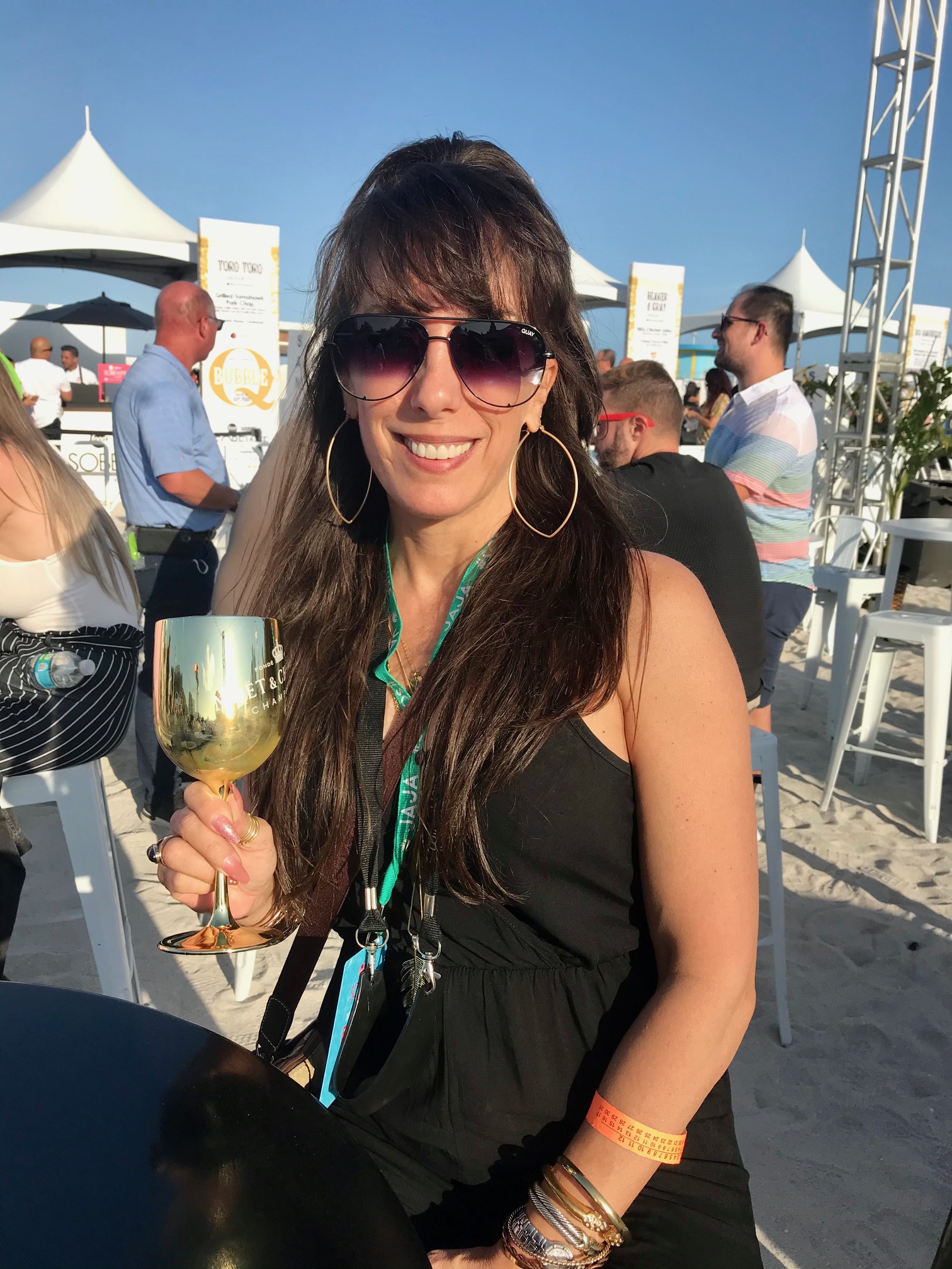 Merilee Kerns at the South Beach Wine &amp; Food Festival