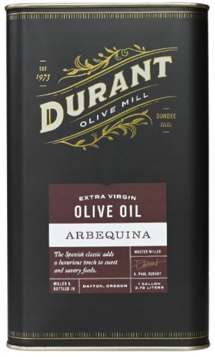 Arbequina Extra Virgin Olive Oil from Durant Olive Mill